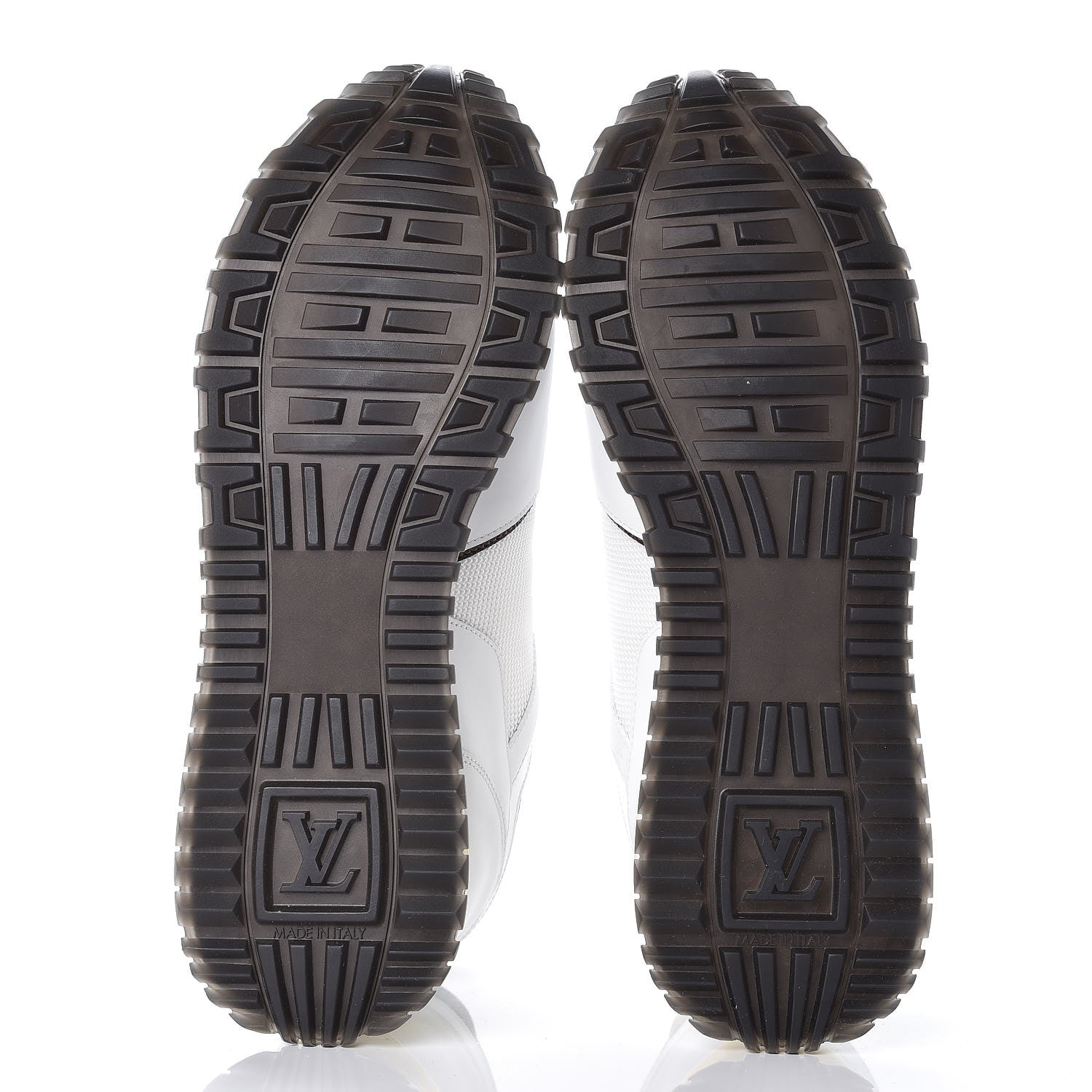Louis Vuitton Calfskin Monogram Run Away Sneakers 37 White 6 of 8