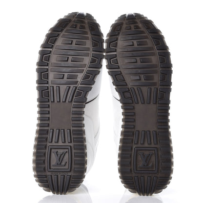 Louis Vuitton Calfskin Monogram Run Away Sneakers 37 White 6 of 8