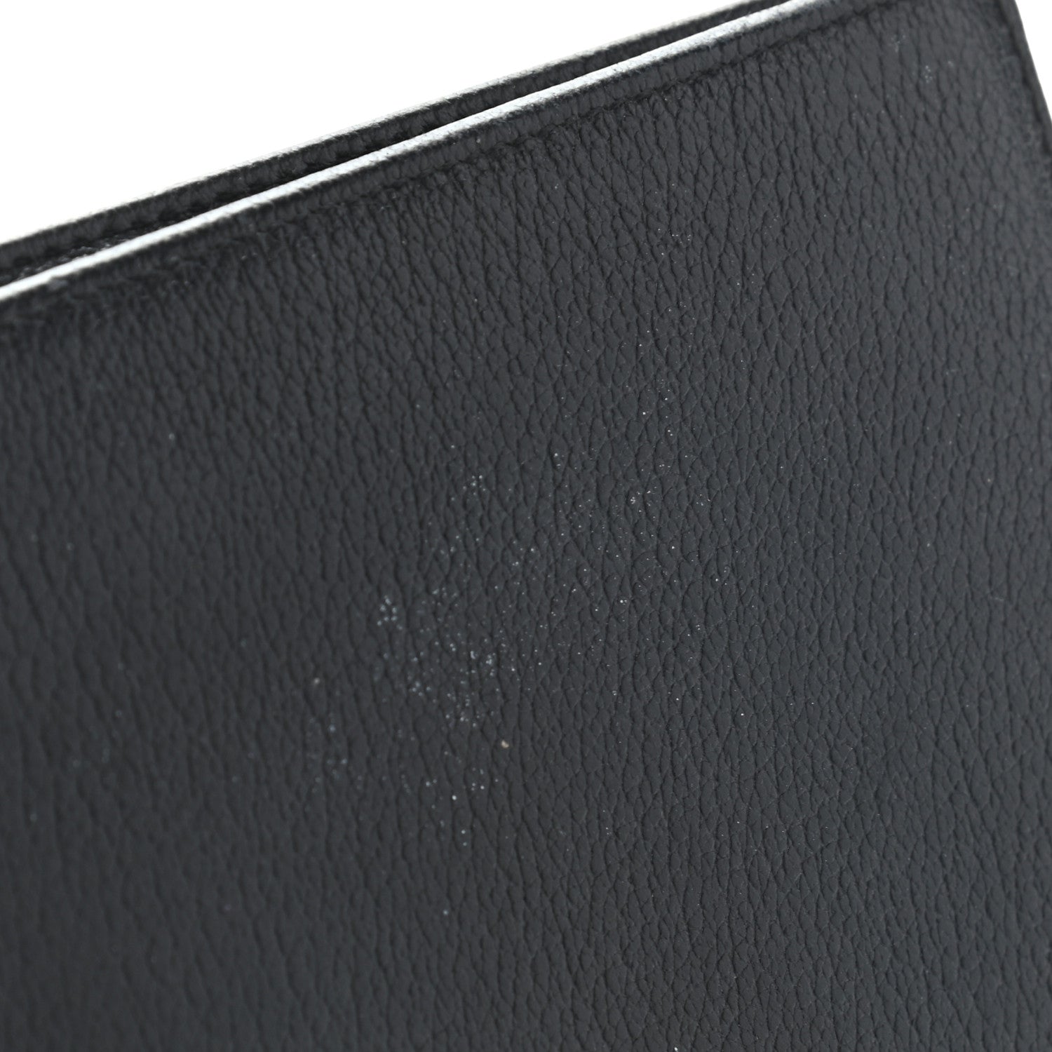 Chanel Goatskin Camellia Embossed Yen Wallet Black 11 of 17