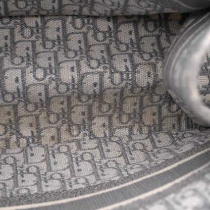 Christian Dior Oblique Medium Book Tote Grey 15 of 17