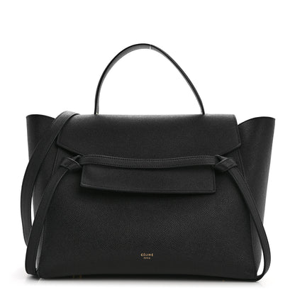 Celine Grained Calfskin Mini Belt Bag Black 1 of 10