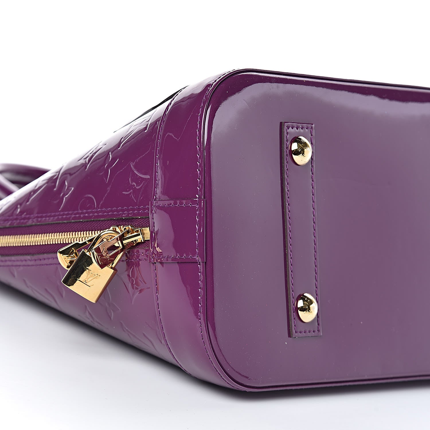 Louis Vuitton Vernis Alma MM Amethyste 10 of 14