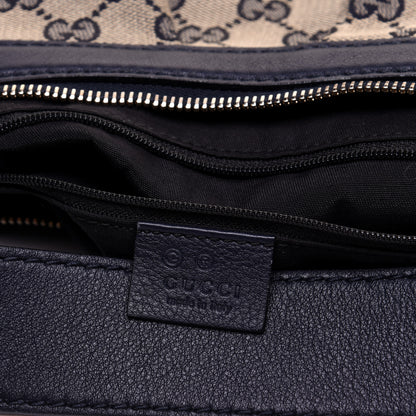 Gucci Monogram Medium Sukey Hobo Navy 8 of 14