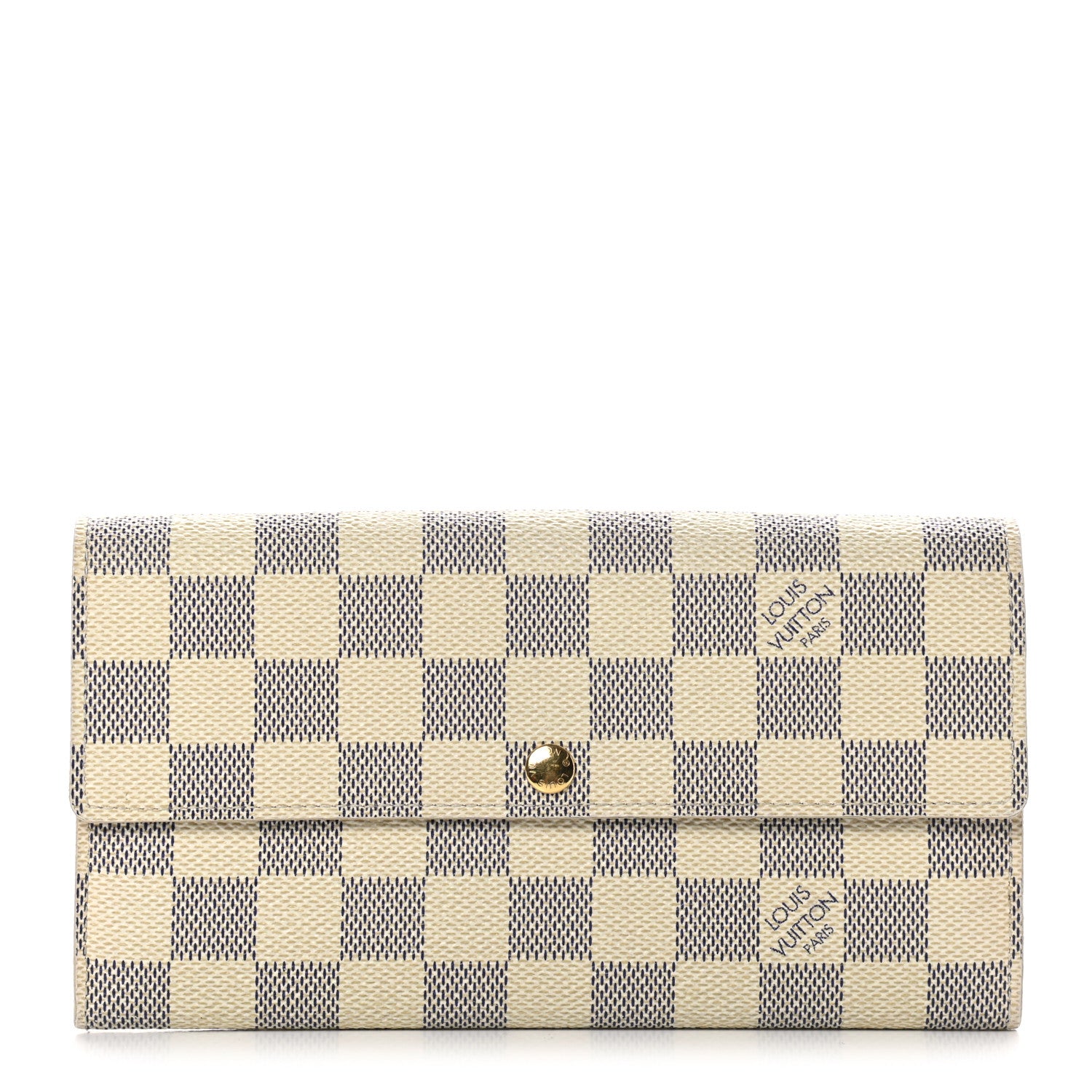 Louis Vuitton Damier Azur Sarah Wallet 1 of 12