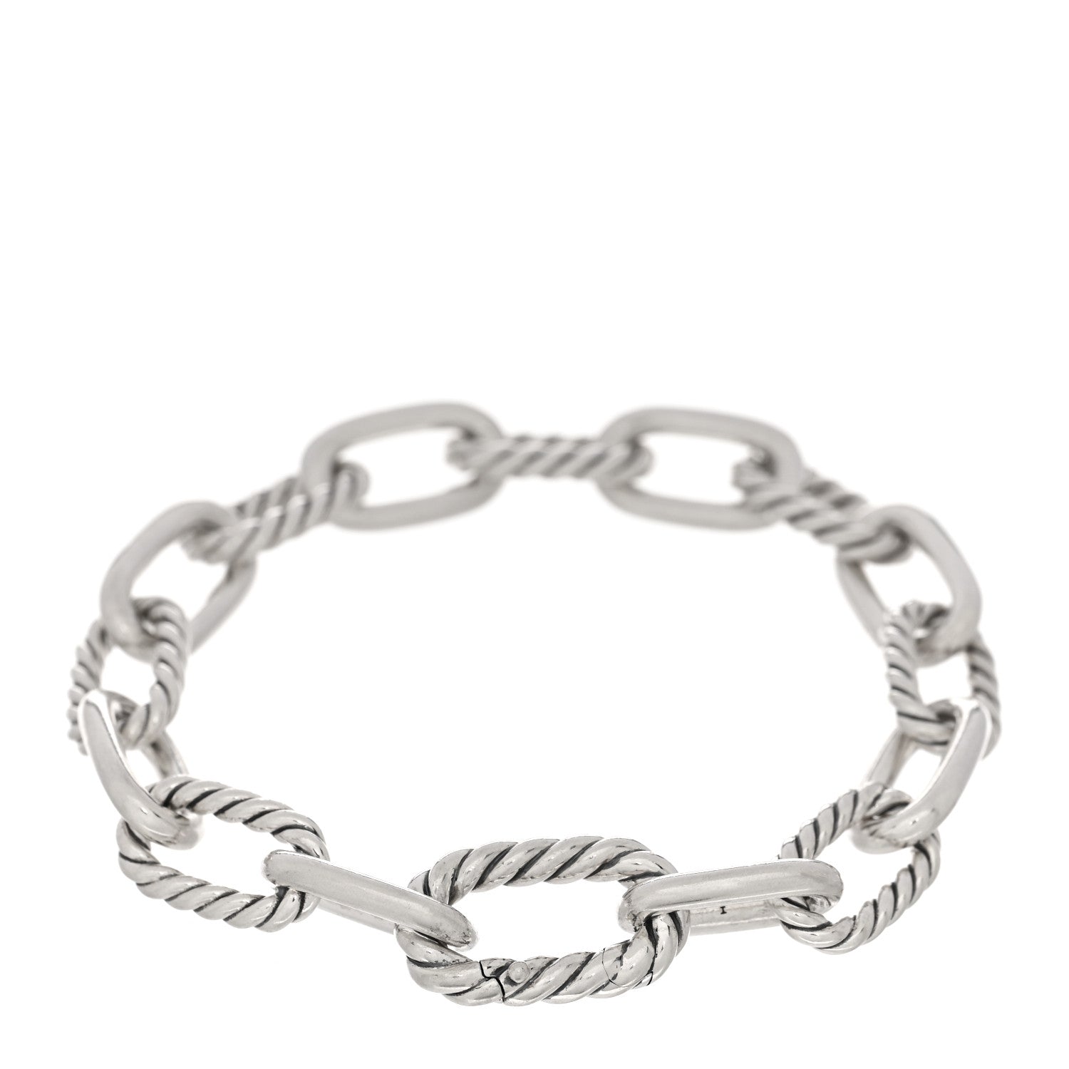 David Yurman Sterling Silver 8.5mm Madison Chain Bracelet 2 of 3