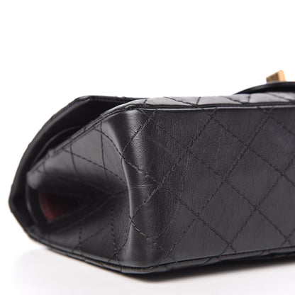 Chanel Aged Calfskin Quilted 2.55 Reissue 225 Flap Black 6 of 10
