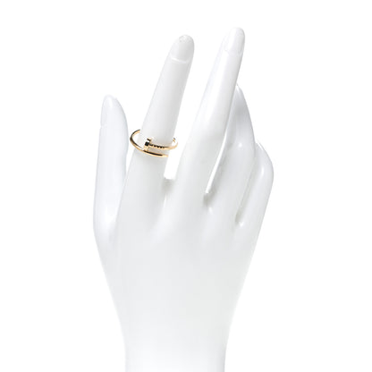 Cartier 18K Yellow Gold Small Juste Un Clou Ring 56 7.5 2 of 6
