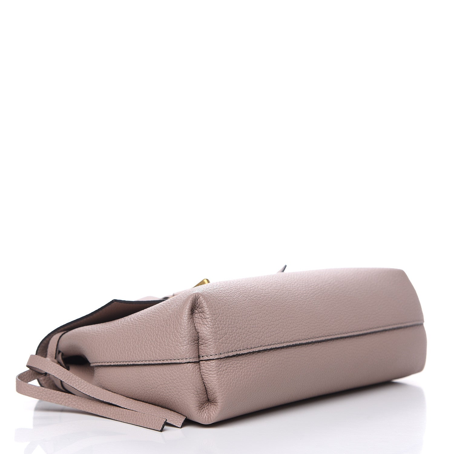 Valentino Garavani Grainy Calfskin VRing Chain Crossbody Bag Poudre 4 of 8