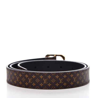 Louis Vuitton Monogram 25mm LV Malletier Belt 85 34 2 of 7