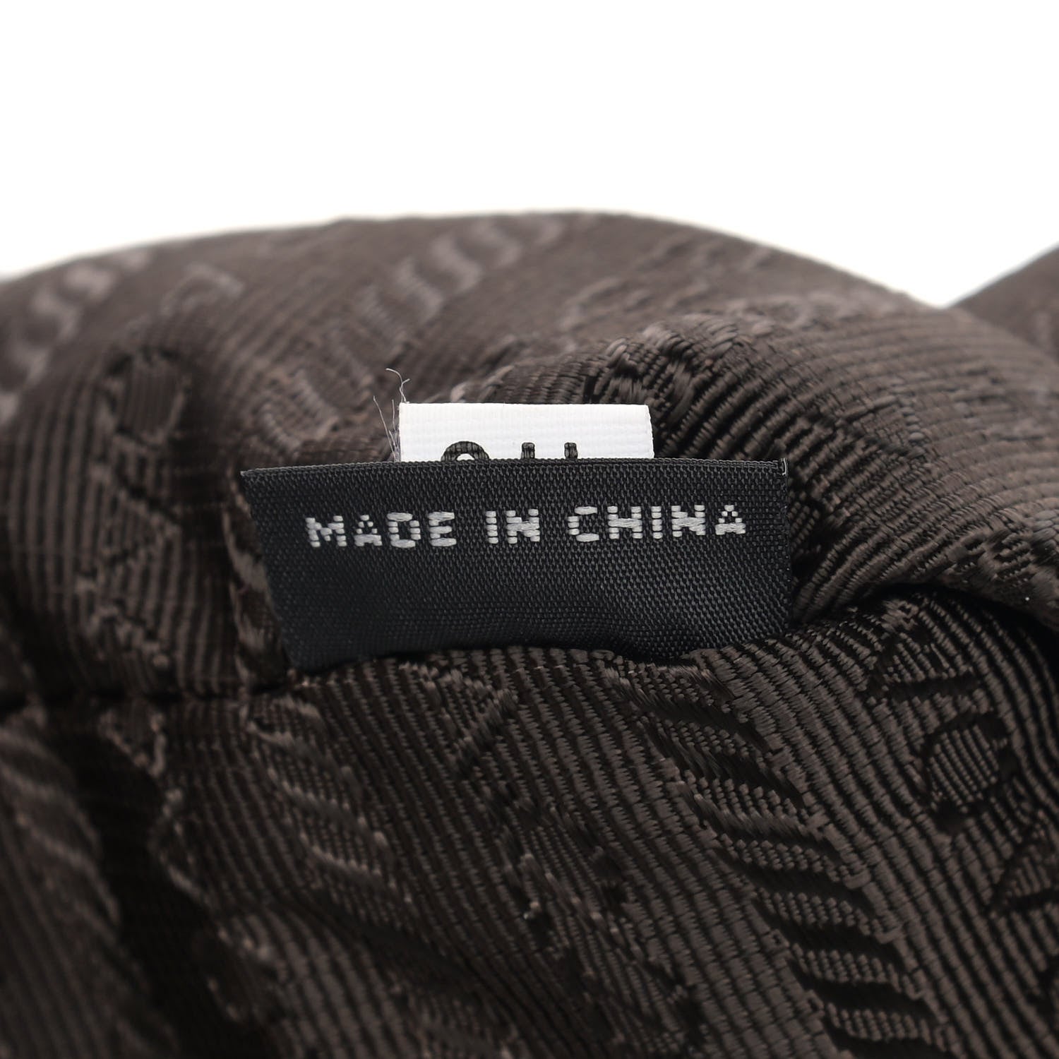 Prada Tessuto Nylon Soft Calf Small Tote Bruciato 7 of 10