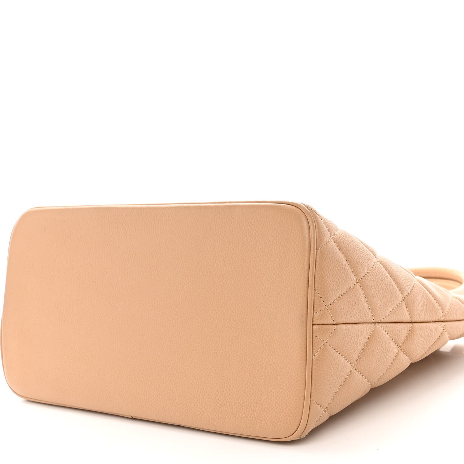 Chanel Caviar Quilted Medallion Tote Beige 9 of 10