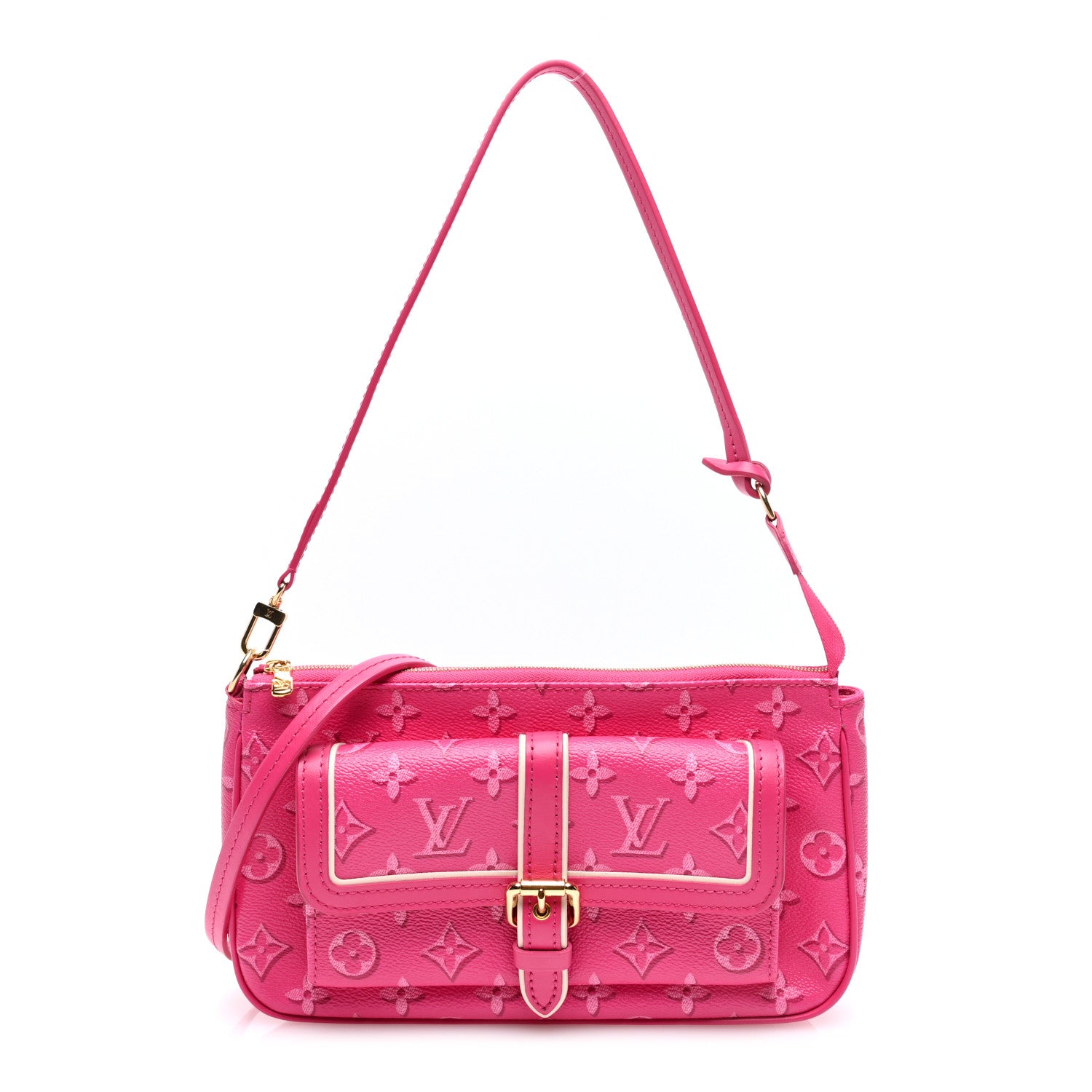 Louis Vuitton Monogram Fall For You Maxi Multi Pochette Accessories Fuchsia 1 of 9