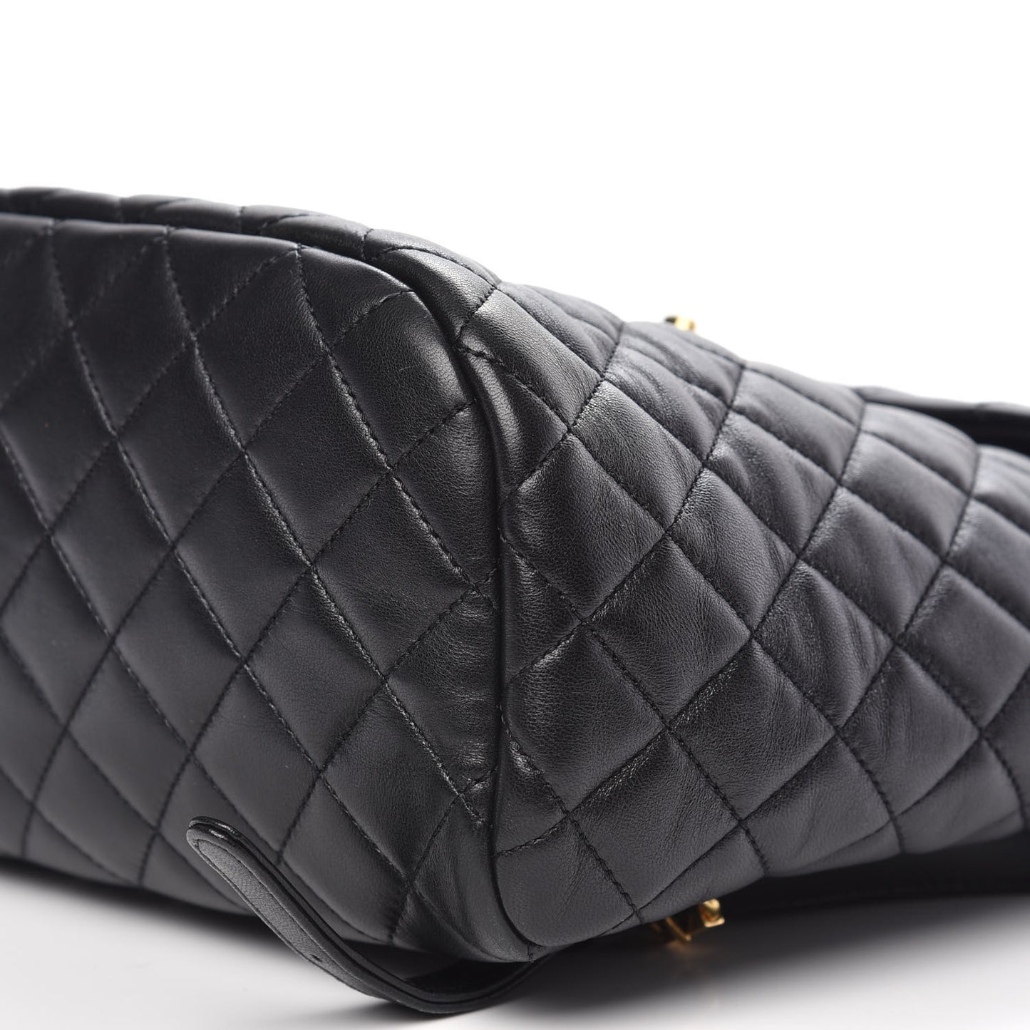 Lambskin Quilted Small Urban Spirit Backpack Black