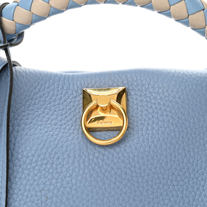 Mulberry Heavy Grain Small Iris Tote Blue 7 of 9