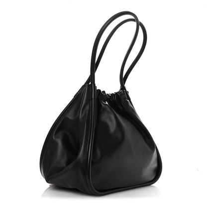 Proenza Schouler Calfskin XL Ruched Tote Black 4 of 12