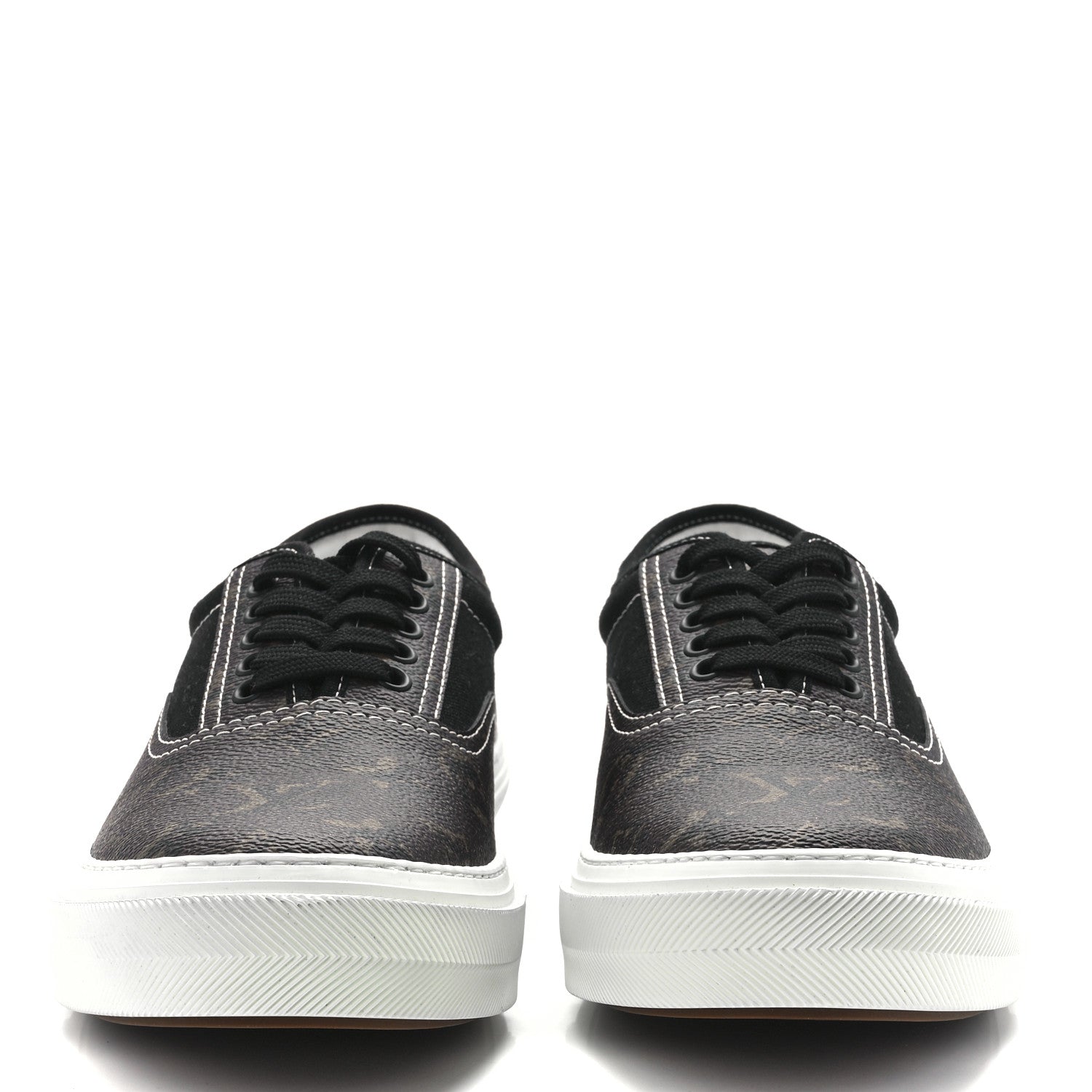 Louis Vuitton Monogram Trocadero Richelieu Sneakers 7.5 2 of 10