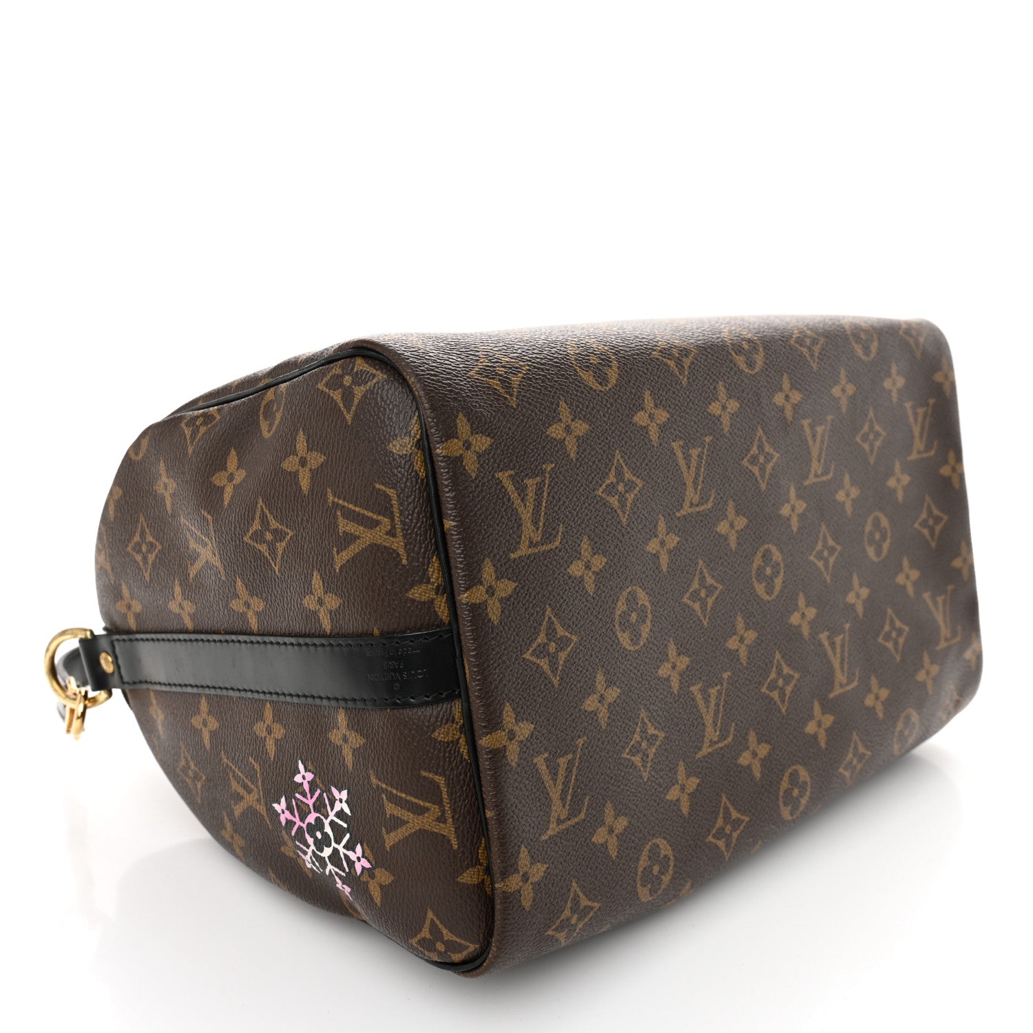 Louis Vuitton Monogram My World Tour Speedy Bandouliere 30 Black 4 of 11