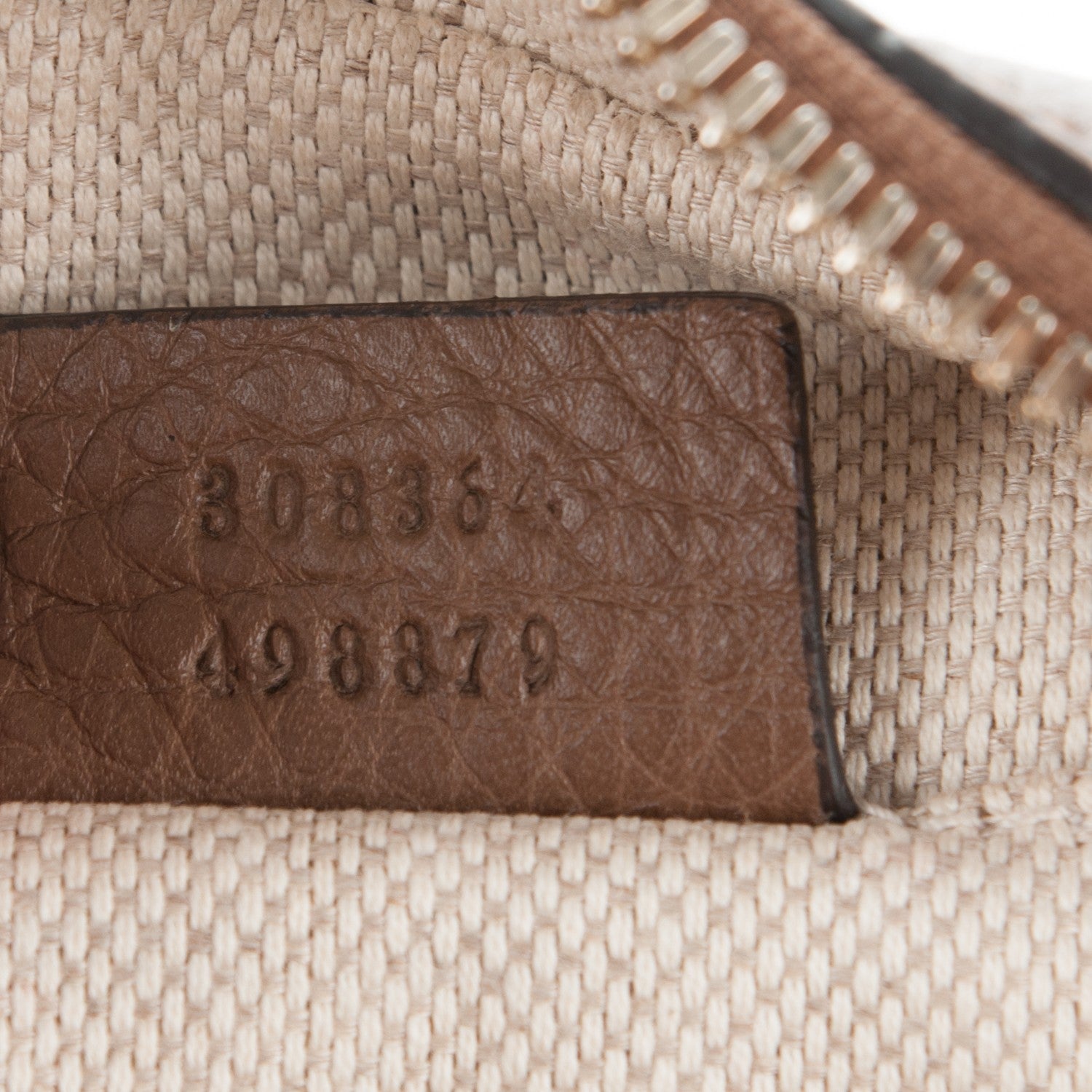 Gucci Cellarius Calfskin Small Soho Disco Bag Acero 7 of 7