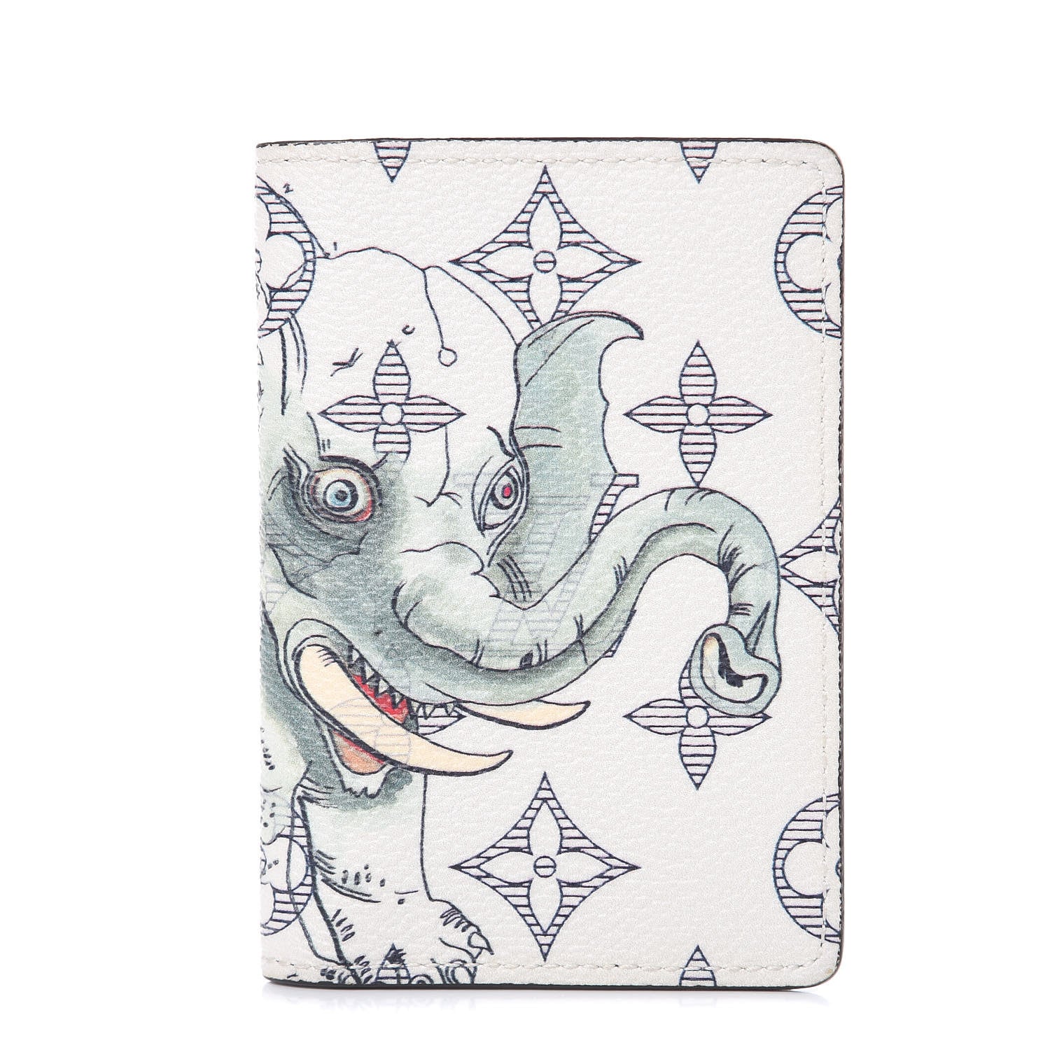 Louis Vuitton Savane Monogram Chapman Pocket Organizer White 1 of 8
