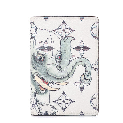 Louis Vuitton Savane Monogram Chapman Pocket Organizer White 1 of 8