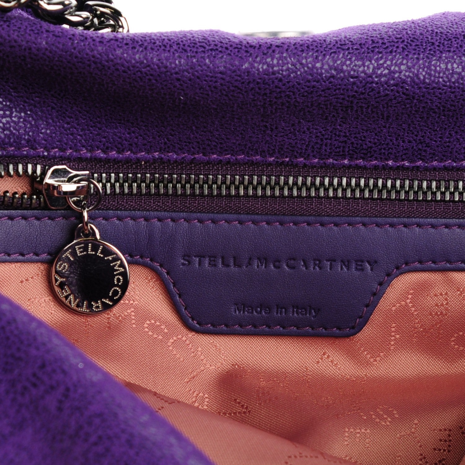 Stella McCartney Shaggy Deer Small Falabella Tote Bright Purple 6 of 8