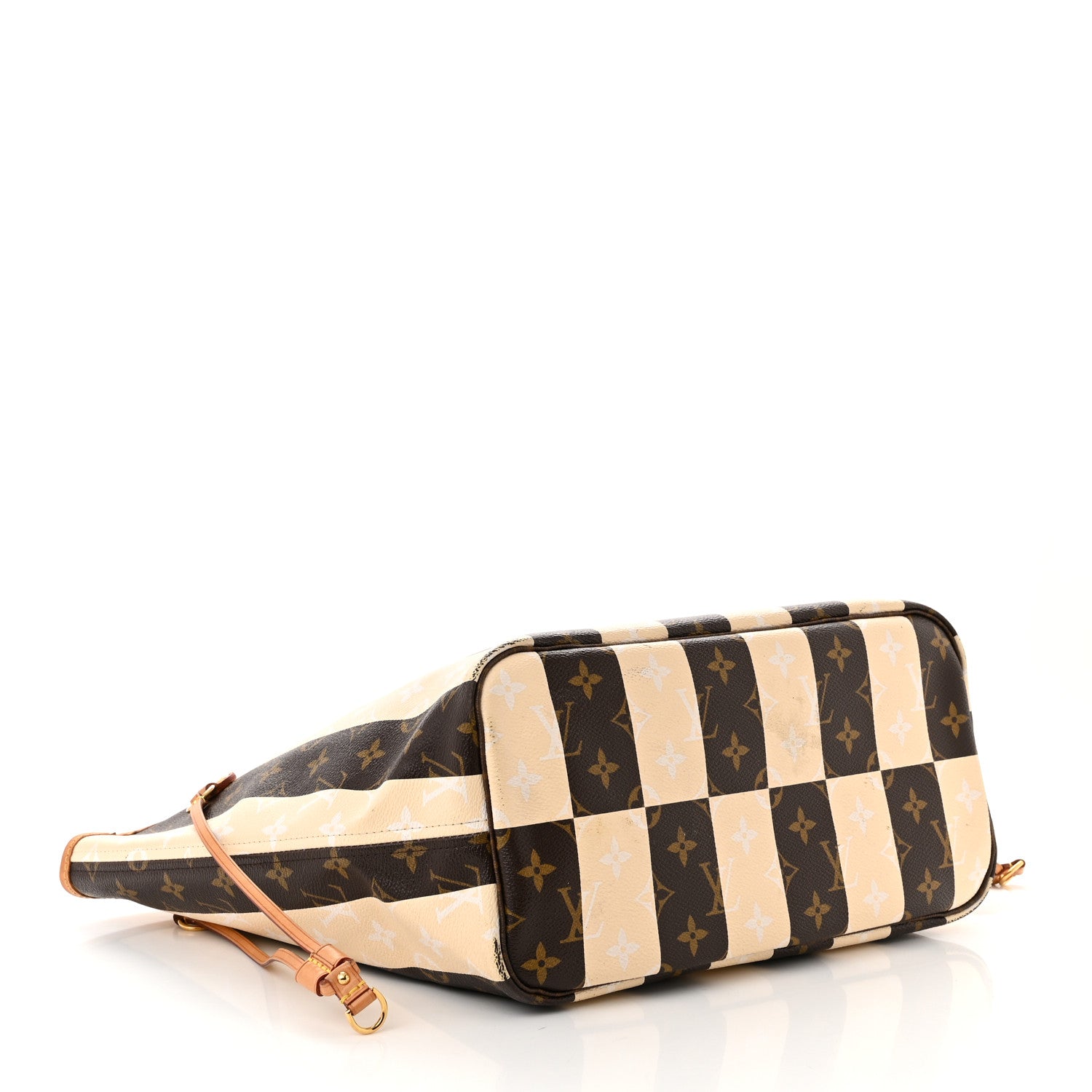 Louis Vuitton Monogram Rayures Neverfull MM 4 of 13