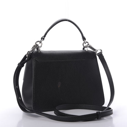 Jimmy Choo Calfskin Mini Madeline Top Handle Satchel Black 3 of 12
