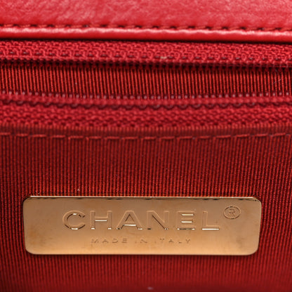 Chanel Calfskin Quilted Small Underline Flap Red 6 of 10