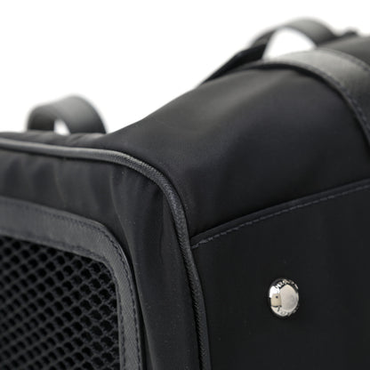 Prada Tessuto Nylon Saffiano Pet Carrier Black 4 of 9
