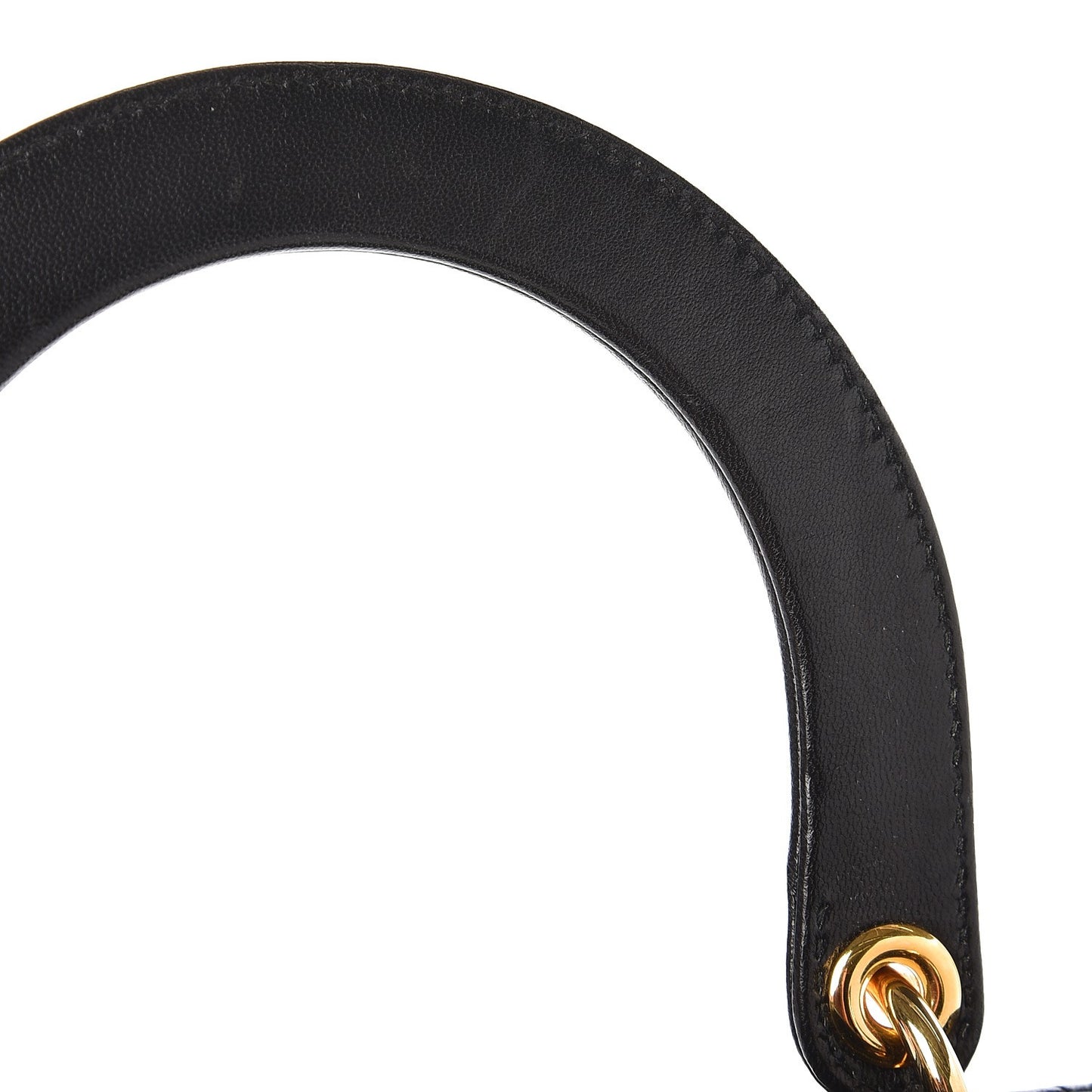 Lambskin Cannage Medium Lady Dior Black