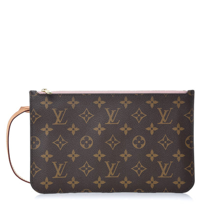 Louis Vuitton Monogram Neverfull MM GM Pochette Rose Ballerine 1 of 8
