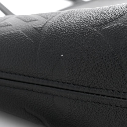 Louis Vuitton Empreinte Monogram Giant Neverfull MM Black 12 of 12