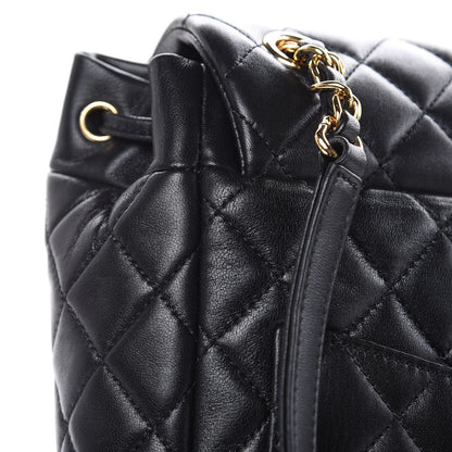 Chanel Lambskin Quilted Small Urban Spirit Backpack Black 11 of 13