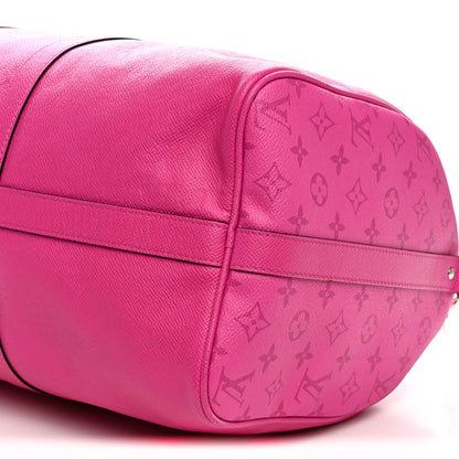 Louis Vuitton Taigarama Keepall Bandouliere 50 Fuchsia 8 of 11