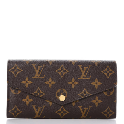 Louis Vuitton Monogram Sarah Wallet NM 1 of 7