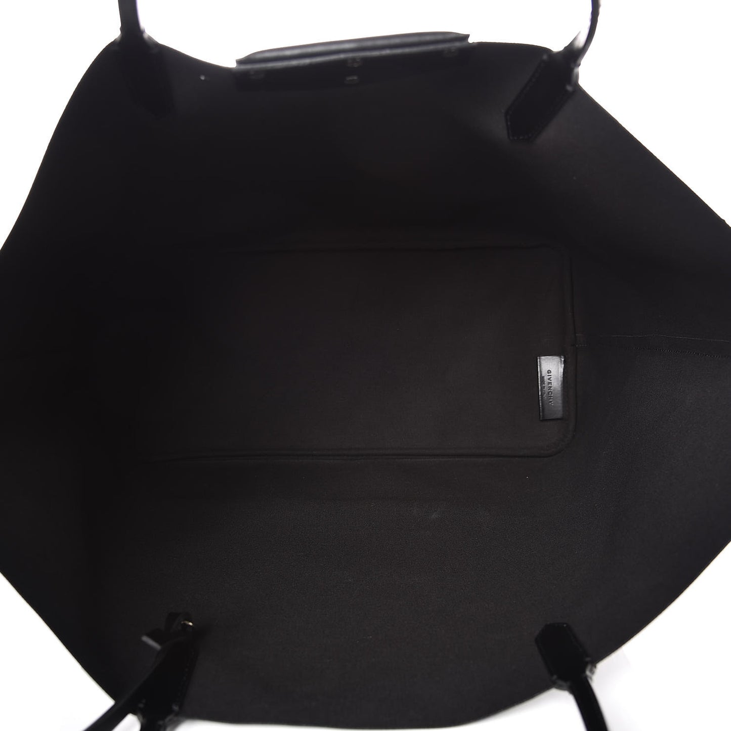 Textured Coated Canvas Large Dots Print Antigona Tote Black