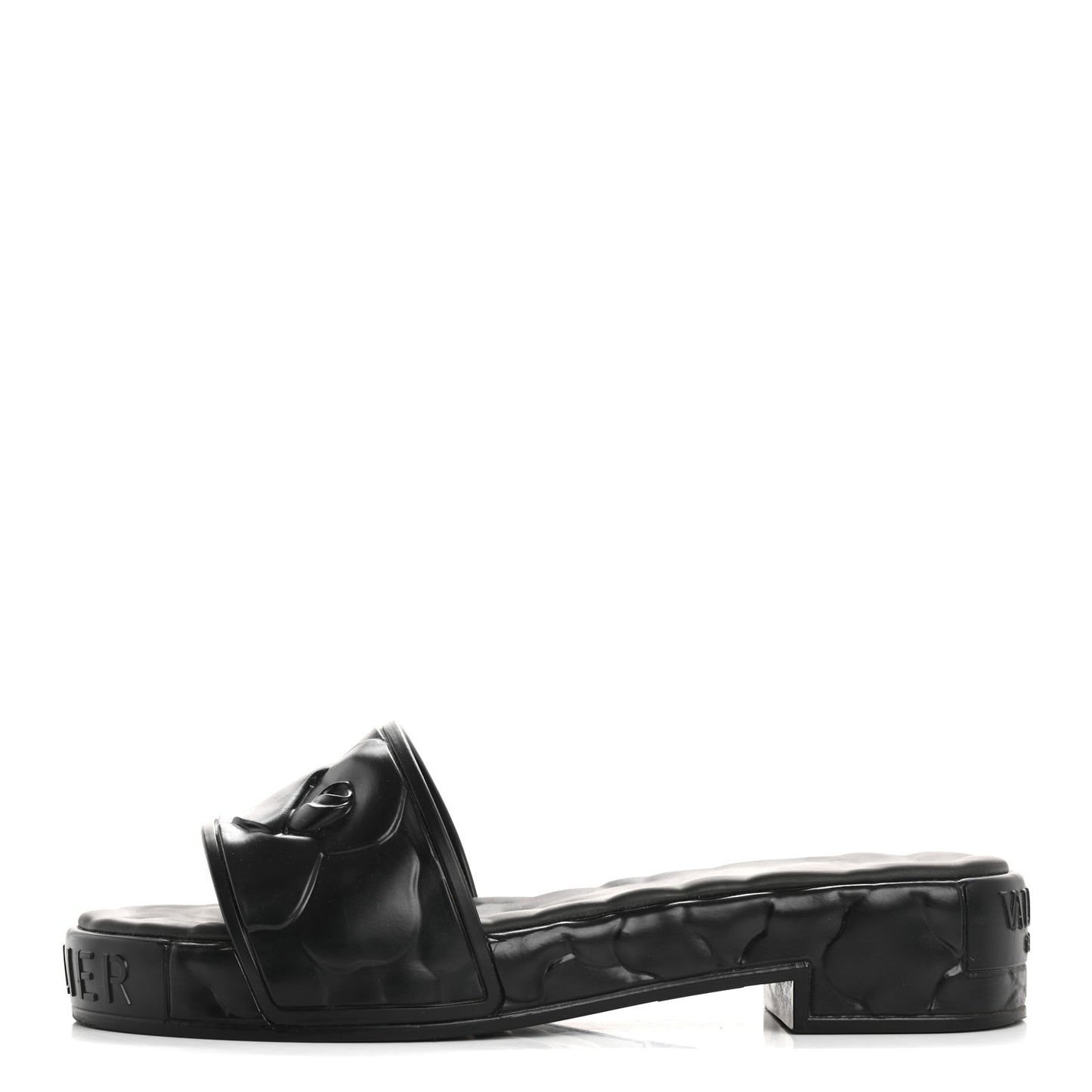 Rubber Atelier 03 Rose Edition 25/40mm Platform Slide Sandals 38 Black