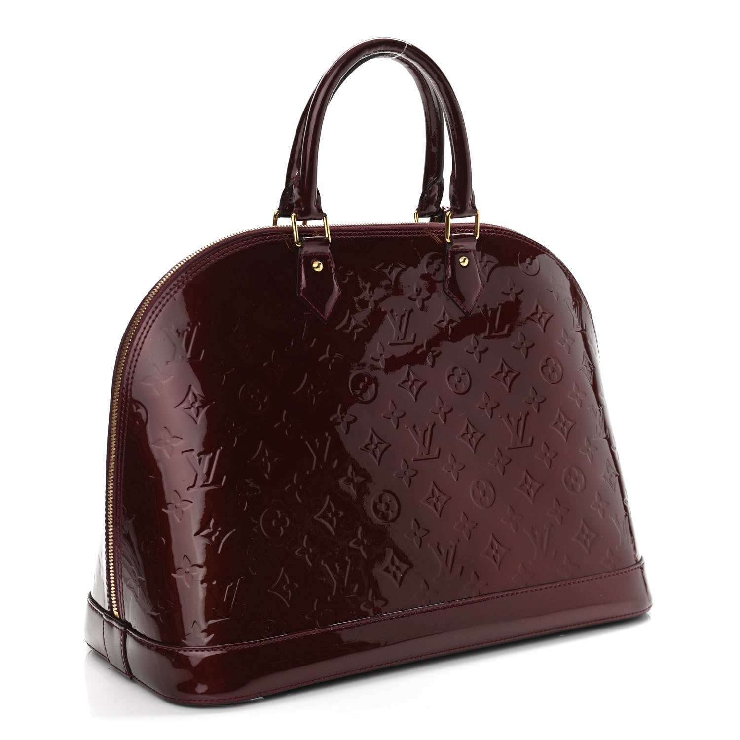 Louis Vuitton Vernis Alma GM Rouge Fauviste 3 of 10