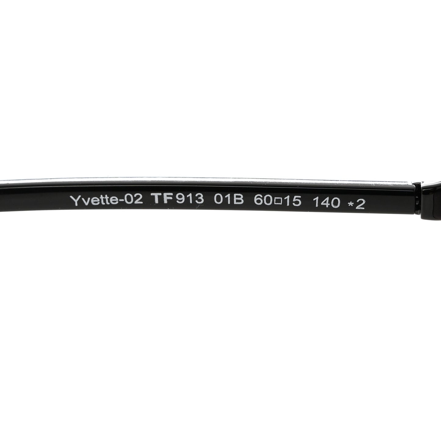 Yvette Round Metal Sunglasses TF913 Black