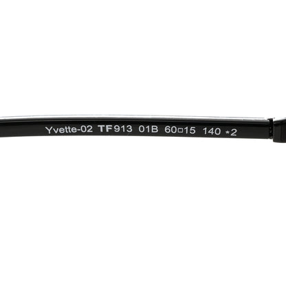 Tom Ford Yvette Round Metal Sunglasses TF913 Black 5 of 8