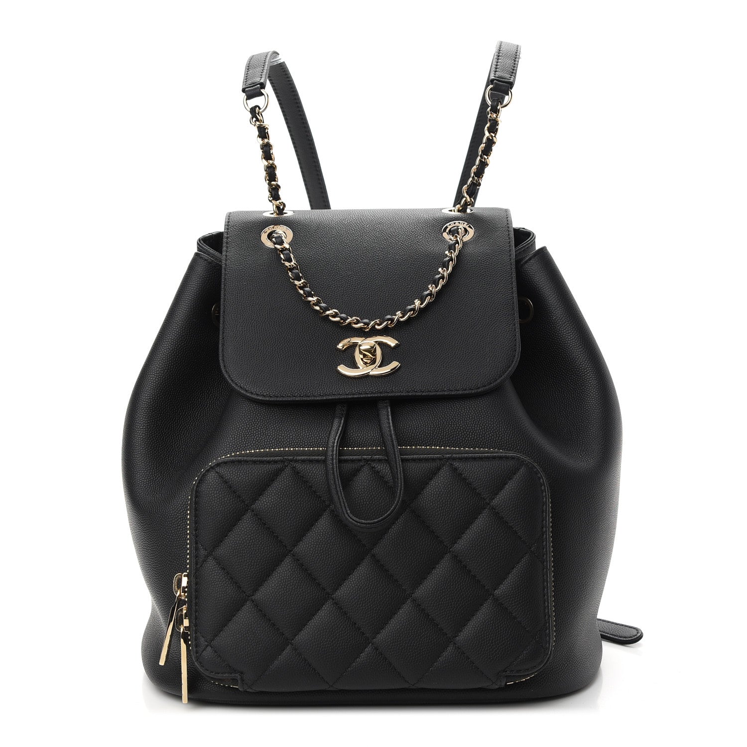Chanel Caviar Quilted Business Affinity Backpack Black 1 of 9