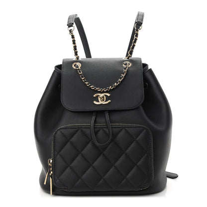 Chanel Caviar Quilted Business Affinity Backpack Black 1 of 9