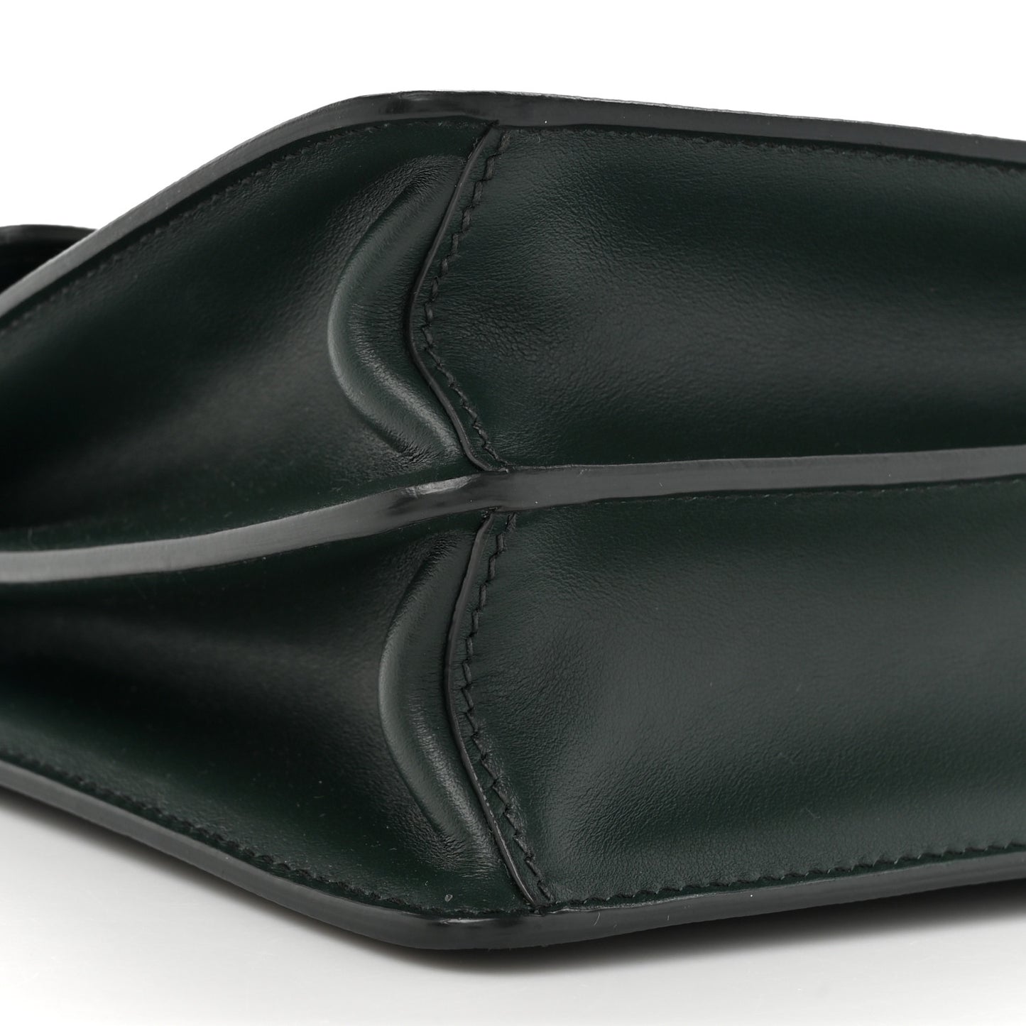 Saffiano Symbole Flap Shoulder Bag Smeraldo