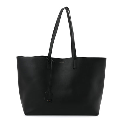 Saint Laurent Calfskin Large Shopping Tote Black 1 of 12