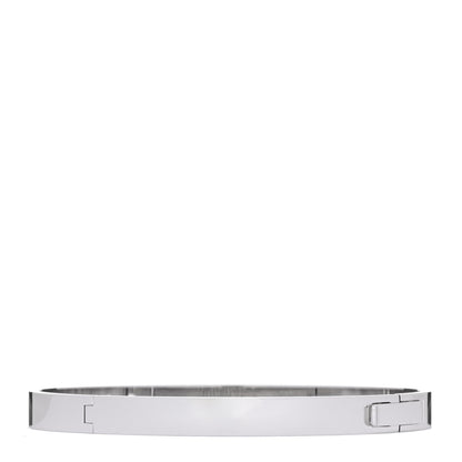 Hermes 18K White Gold Diamond PM H D'Ancre Bracelet ST 2 of 4