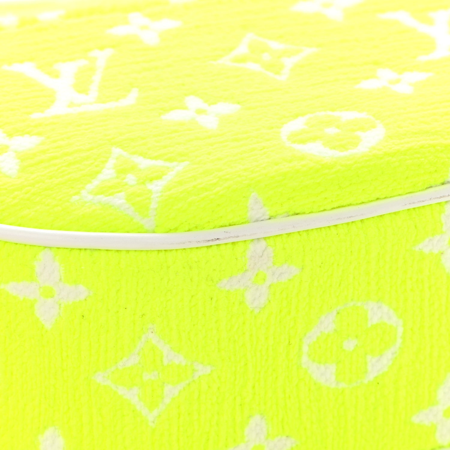 Louis Vuitton Monogram Jacquard Velvet Loop Yellow 10 of 11