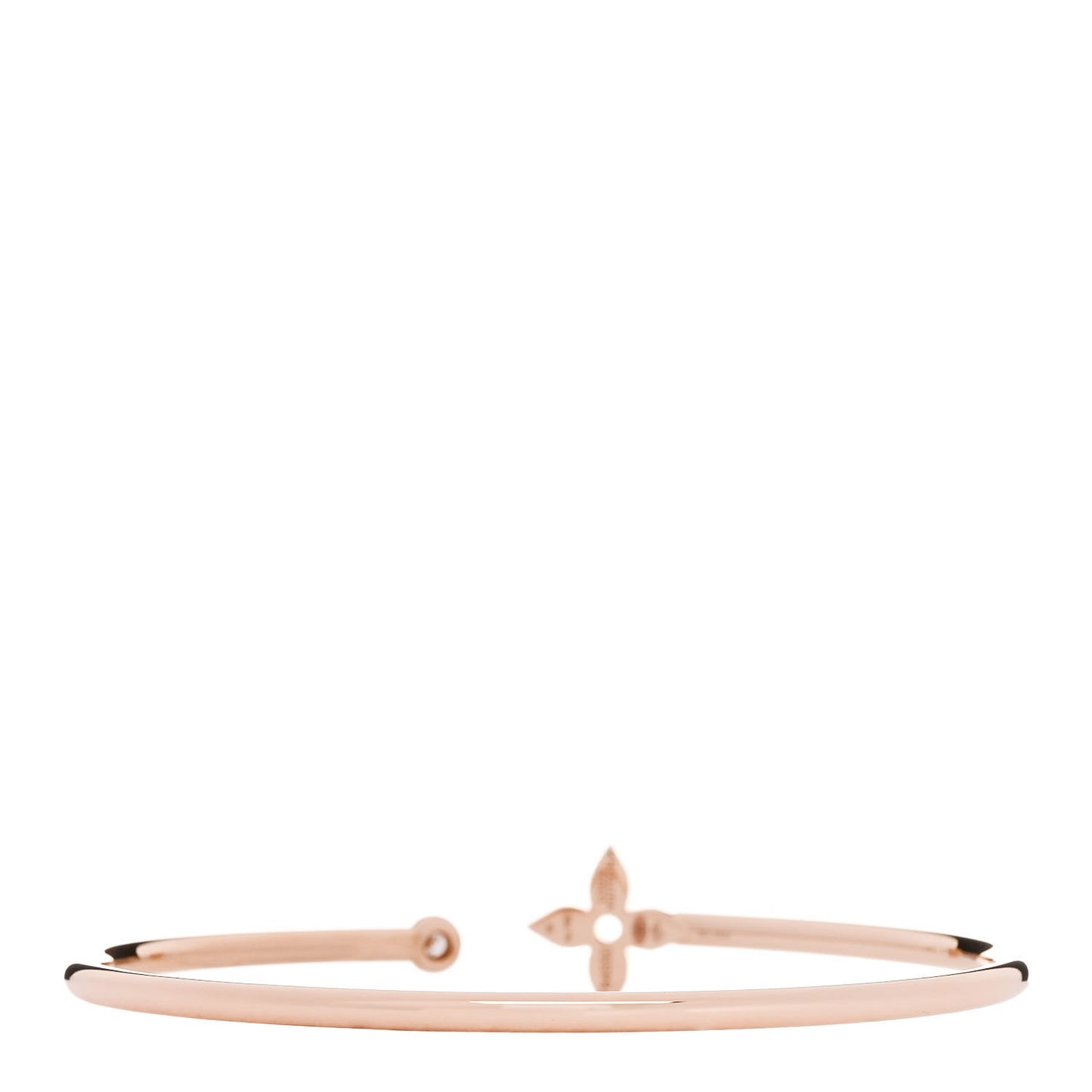 18K Pink Gold Diamond Idylle Blossom Twist Bracelet