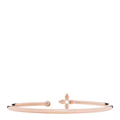 Louis Vuitton 18K Pink Gold Diamond Idylle Blossom Twist Bracelet 2 of 4