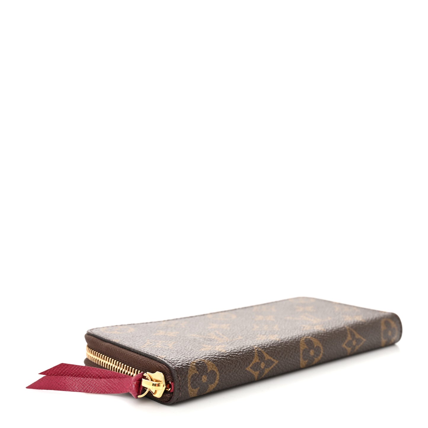 Monogram Clemence Wallet Fuchsia