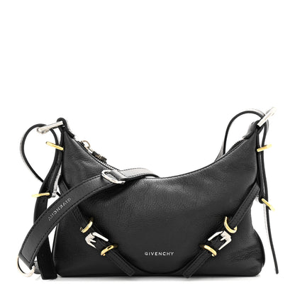 Givenchy Tumbled Calfskin Mini Voyou Boyfriend Party Bag Black 1 of 13